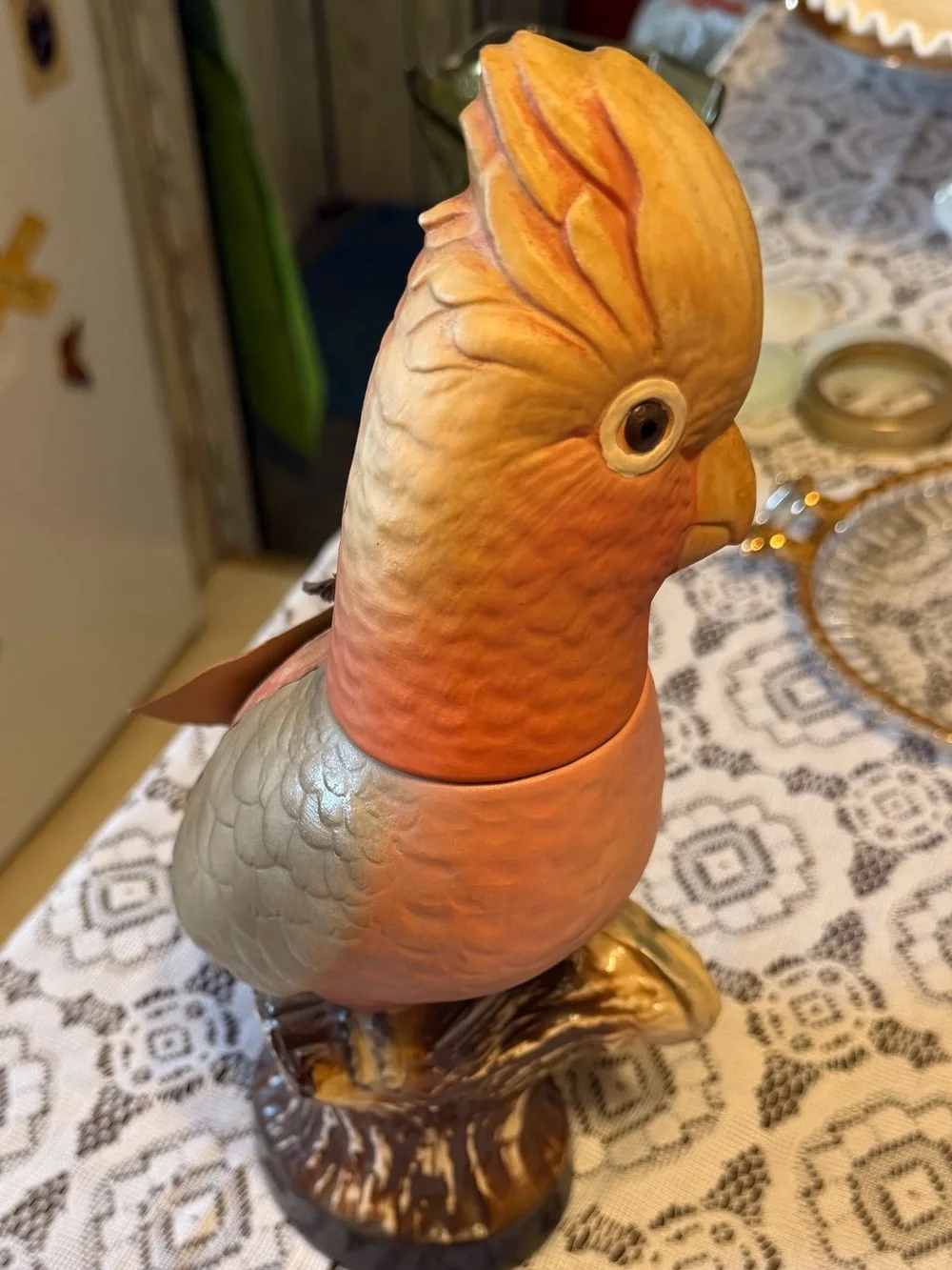 Jim Beam South Australian Whiskey Galah Bird Collectible Bottle